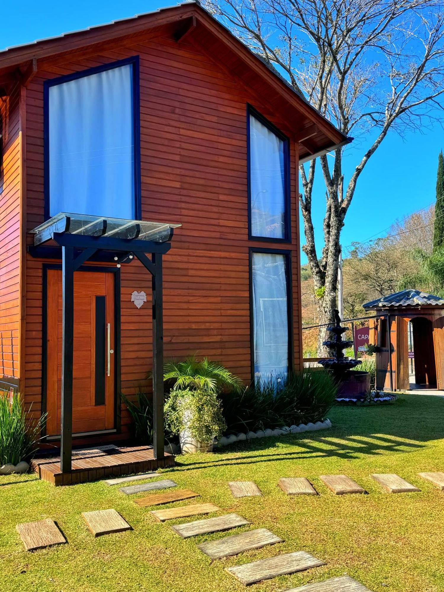 Bento Gonçalves Capanna Del Vale - Um Refugio No Vale Dos Vinhedos Com Experiencia Exclusiva De Degustacao Na Vinicola Dom Candido מראה חיצוני תמונה