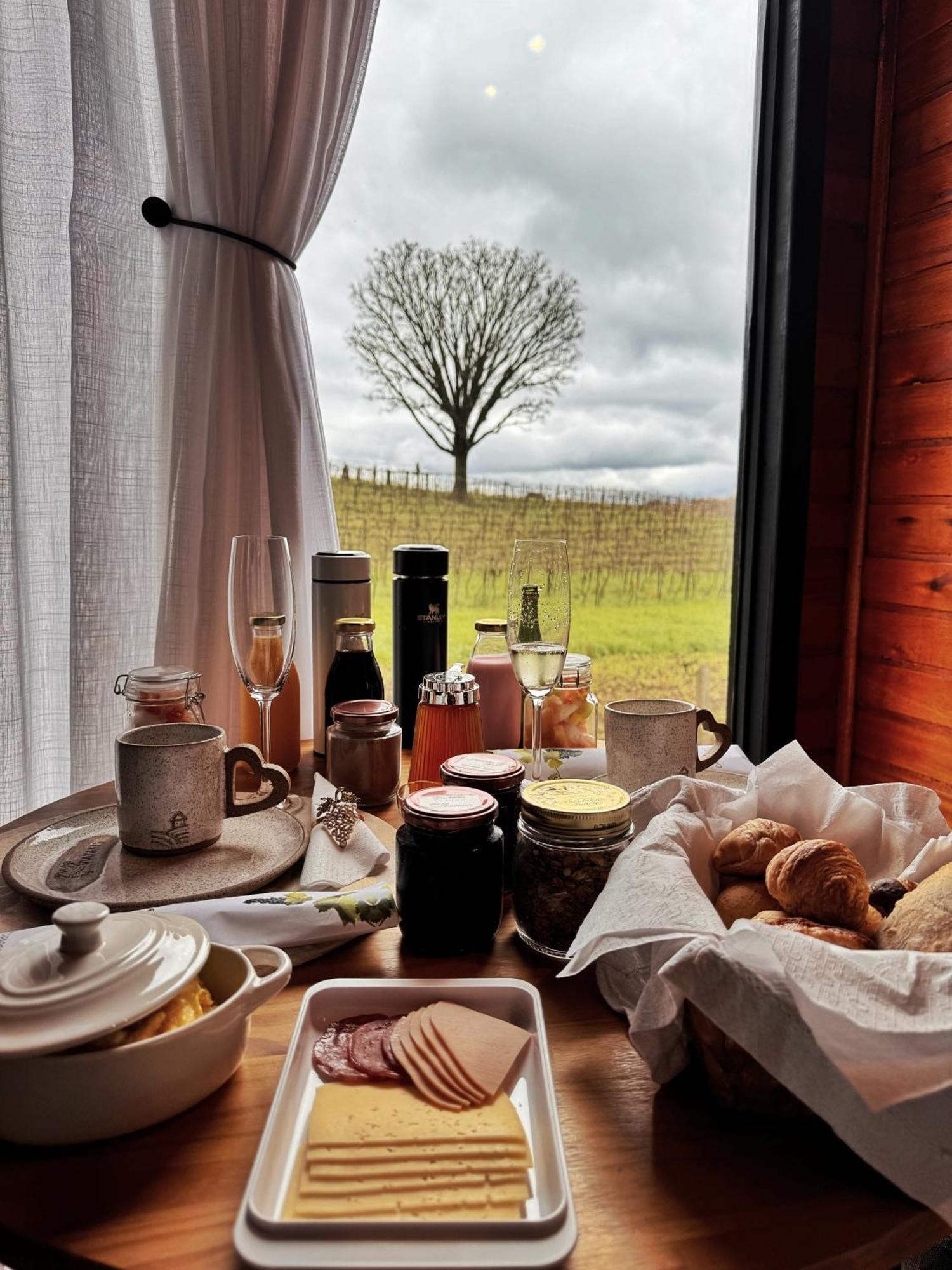 Bento Gonçalves Capanna Del Vale - Um Refugio No Vale Dos Vinhedos Com Experiencia Exclusiva De Degustacao Na Vinicola Dom Candido מראה חיצוני תמונה